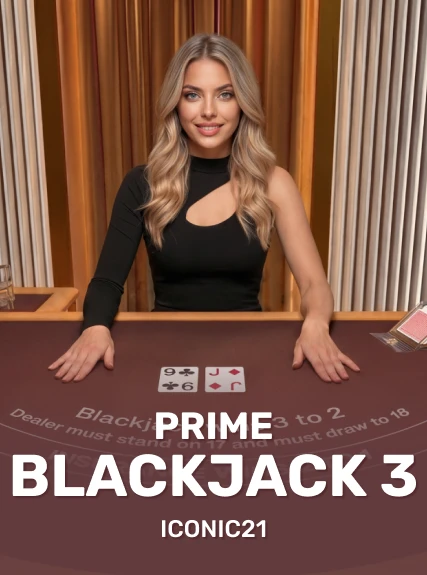 Prime Blackjack 3 game tile
