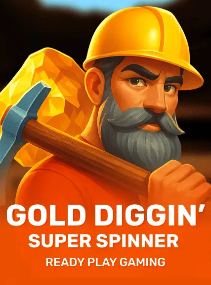 Gold Diggin’ Super Spinner game tile